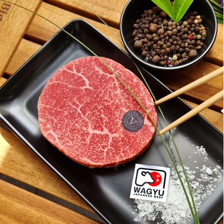 Чистокръвно японско Wagyu A5 - раунд стек