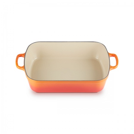 Le Creuset - ROASTER / 37 cm ЦВЯТ: FLAME (VOLCANIC)