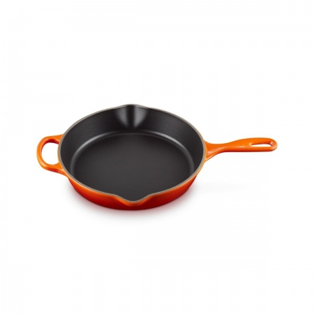 Le Creuset – DEEP SKILLET / 26 cm ЦВЯТ: FLAME (VOLCANIC)