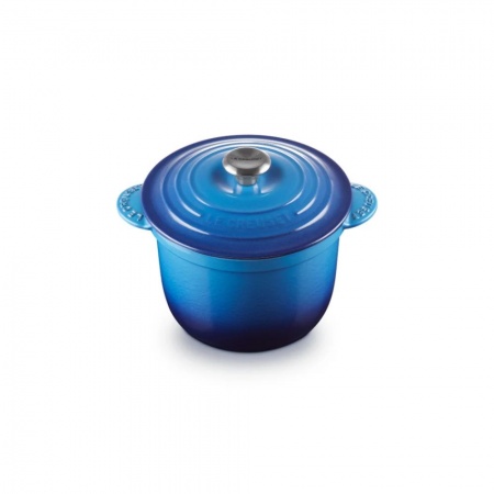 Le Creuset - ЕVERY CASSEROLE: RICE POT WITH INNER LID / 18 cm ЦВЯТ: AZURE BLUE