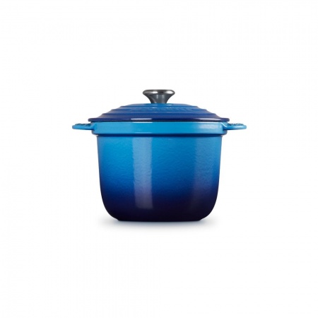 Le Creuset - ЕVERY CASSEROLE: RICE POT WITH INNER LID / 18 cm ЦВЯТ: AZURE BLUE