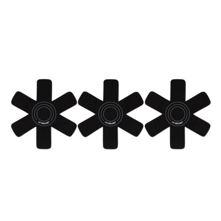 Le Creuset - SET OF 3 PAN PROTECTORS / ЦВЯТ: BLACK ONYX