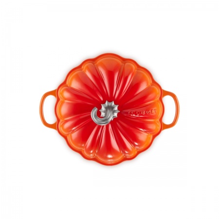 Le Creuset - PUMPKIN CASSEROLE / 24 cm ЦВЯТ: FLAME (VOLCANIC)