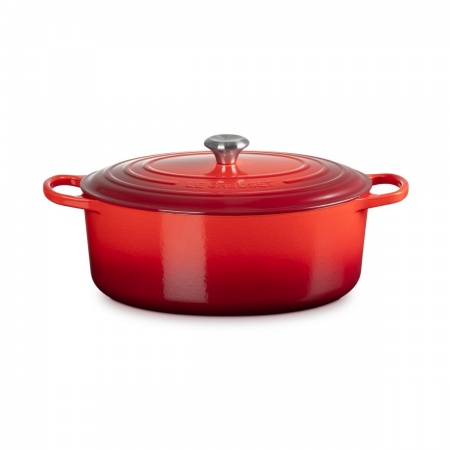 Le Creuset - OVAL CASSEROLE OVEN / 35 cm, ЦВЯТ: CERISE (CHERRY RED)