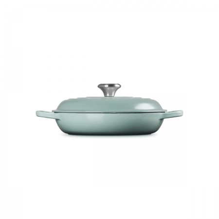 Le Creuset - SHALLOW CASSEROLE BRAISER / 26 cm ЦВЯТ: SEA SALT