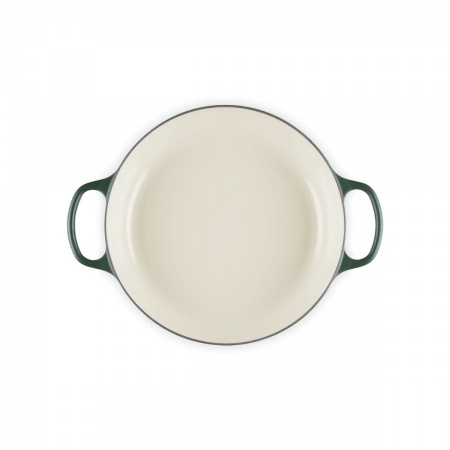 Le Creuset - SHALLOW CASSEROLE BRAISER / 30 cm ЦВЯТ: FORET