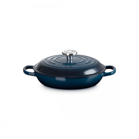 Le Creuset - SHALLOW CASSEROLE BRAISER / 26 cm ЦВЯТ: NUIT