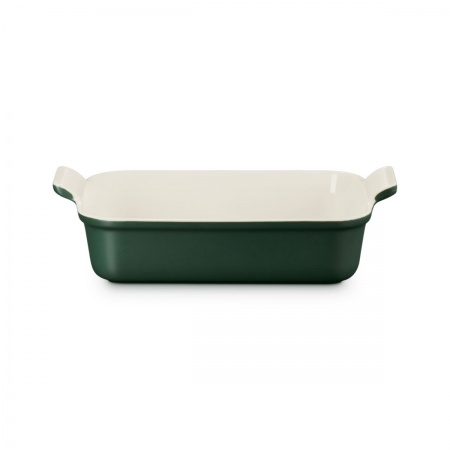 Le Creuset - STONEWARE RECTANGULAR DISH / 26 cm ЦВЯТ: FORET