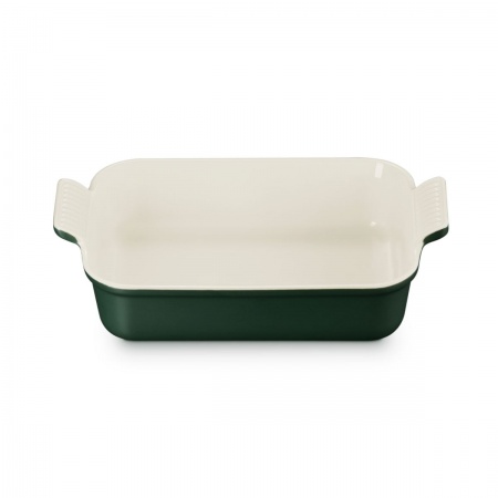 Le Creuset - STONEWARE RECTANGULAR DISH / 26 cm ЦВЯТ: FORET