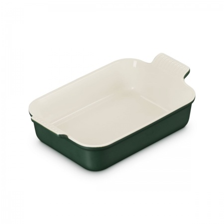 Le Creuset - STONEWARE RECTANGULAR DISH / 26 cm ЦВЯТ: FORET