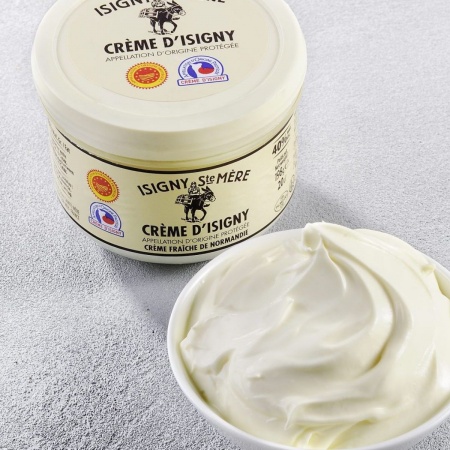 Крем фреш от Нормандия 40 % D.O.P Isigny, 200 г