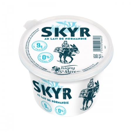 Нормандски скир с 0 % мазнини, Isigny, 500 г