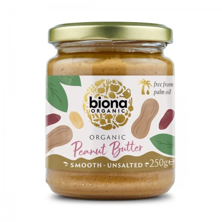 Oрганик фъстъчено масло без сол Biona, 250 г