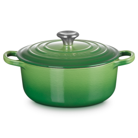 Le Creuset - ROUND CASSEROLE OVEN / 20 cm ЦВЯТ: BAMBOO GREEN