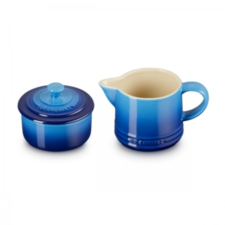 Le Creuset - Stoneware Signature Milk & Sugar Set, ЦВЯТ: AZURE BLUE