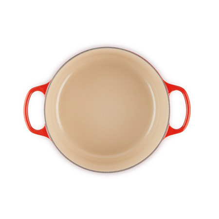Le Creuset - ROUND CASSEROLE OVEN / 26 cm ЦВЯТ: CHERRY RED (CERISE)