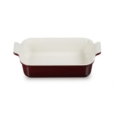 Le Creuset - STONEWARE RECTANGULAR DISH / 26 cm ЦВЯТ: RHONE (GARNET)