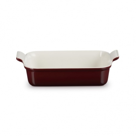 Le Creuset - STONEWARE RECTANGULAR DISH / 26 cm ЦВЯТ: RHONE (GARNET)