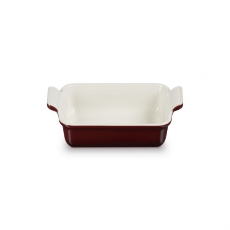 Le Creuset - STONEWARE RECTANGULAR DISH / 19 cm ЦВЯТ: RHONE (GARNET)