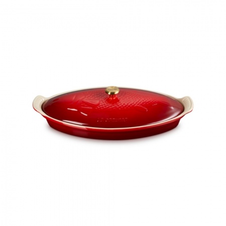 Le Creuset – Stoneware Fish Baker, ЦВЯТ: CERISE (CHERRY RED)