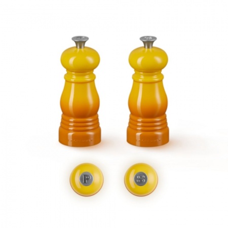 LE CREUSET - SALT & PEPPER MINI MILL SET / 11 CM ЦВЯТ: NECTAR