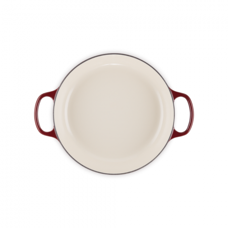 Le Creuset - SHALLOW CASSEROLE BRAISER / 30 cm ЦВЯТ: GARNET (RHONE)