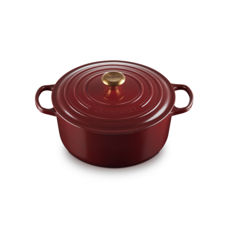 Le Creuset - ROUND CASSEROLE OVEN / 28 cm ЦВЯТ: GARNET (RHONE)