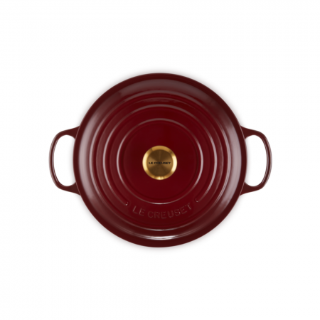 Le Creuset - ROUND CASSEROLE OVEN / 28 cm ЦВЯТ: GARNET (RHONE)