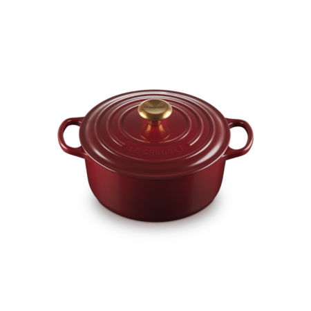 Le Creuset - ROUND CASSEROLE OVEN / 24 cm ЦВЯТ: GARNET (RHONE)