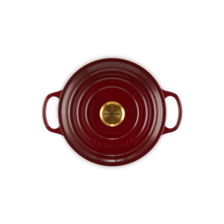 Le Creuset - ROUND CASSEROLE OVEN / 24 cm ЦВЯТ: GARNET (RHONE)