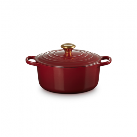 Le Creuset - ROUND CASSEROLE OVEN / 24 cm ЦВЯТ: GARNET (RHONE)