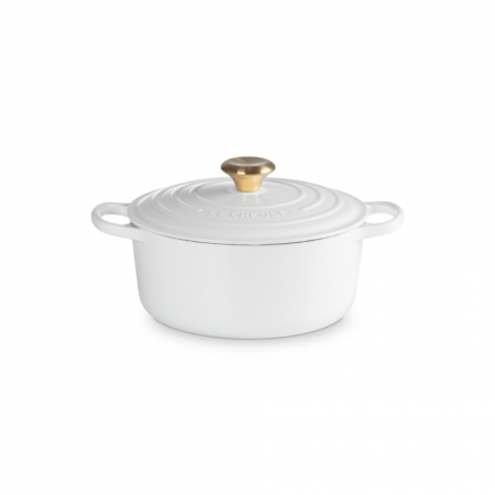 Le Creuset - ROUND CASSEROLE OVEN / 24 cm ЦВЯТ: WHITE