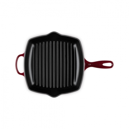 Le Creuset - SQUARE SKILLET GRILL / 26 cm ЦВЯТ: GARNET (RHONE)