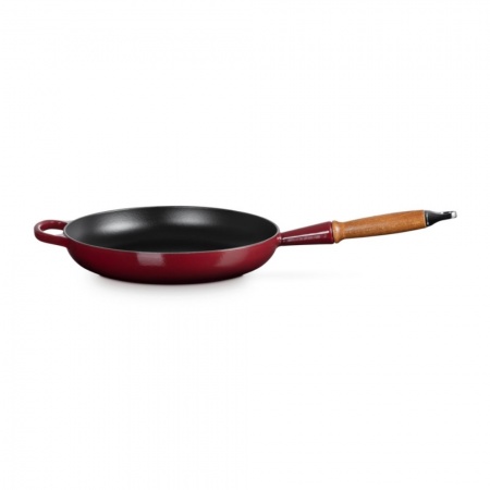 Le Creuset - WOODEN HANDLE FRYNG PAN / 28 cm ЦВЯТ: GARNET (RHONE)