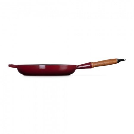 Le Creuset - WOODEN HANDLE FRYNG PAN / 28 cm ЦВЯТ: GARNET (RHONE)